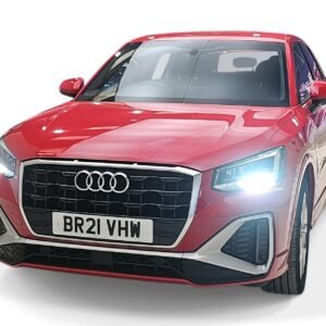 Audi Q2 35 TFSI S Line 5dr S Tronic Red